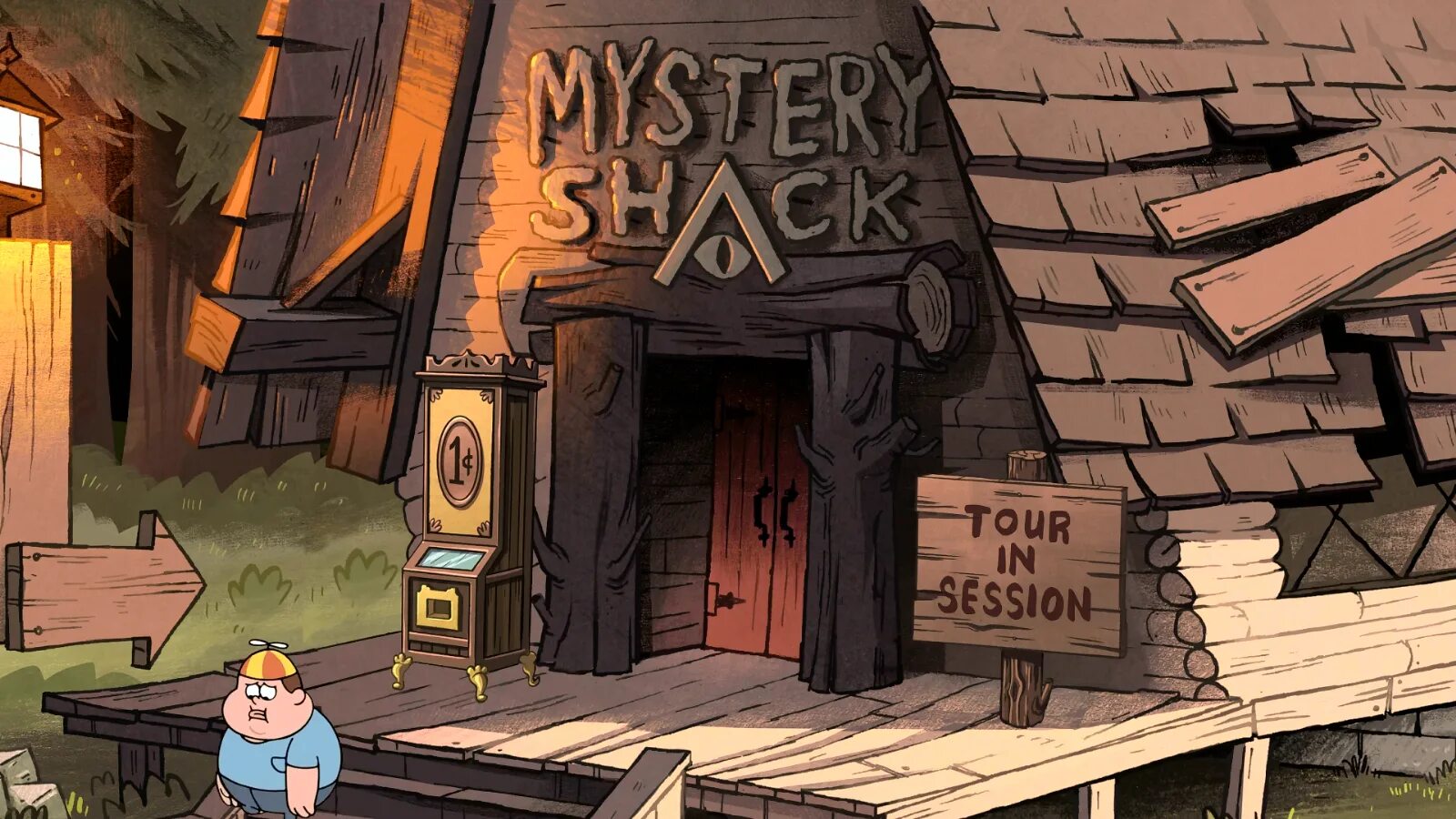 Гравити фолз край. Хижина Mystery Shack. Хижина чудес Гравити Фолз. Хидана чужес гравитт ыолз. Хижина тайн Гравити Фолз.