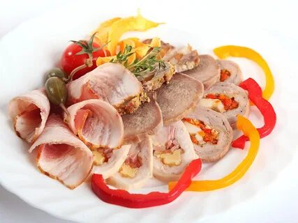 Холодные закуски из мяса