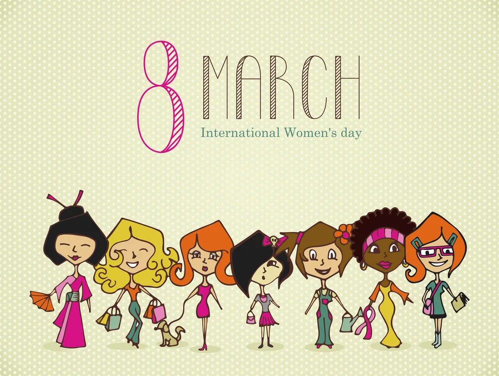 Women day zapodarkom ru. С международным женским днем. International women's Day картинки. March 8 International women's Day. Womens Day на английском.