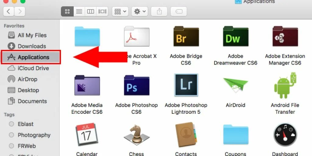 Удаление приложений mac os