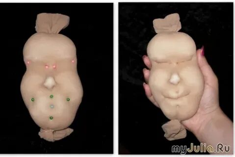 Куклы своими руками из чулков