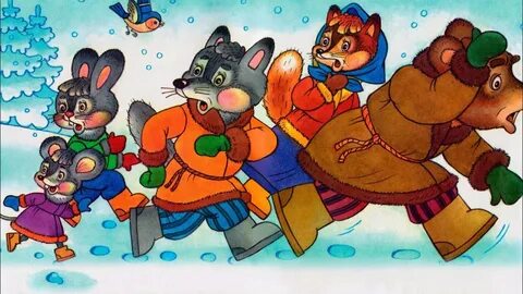 Сказка рукавичка картинки