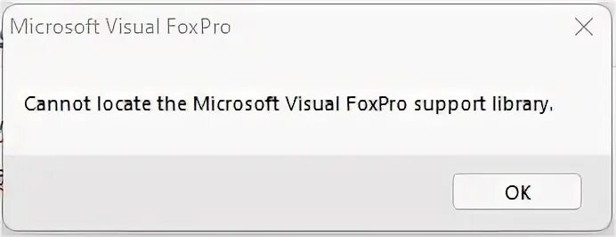 Cannot locate support library. Cannot locate basic info data.