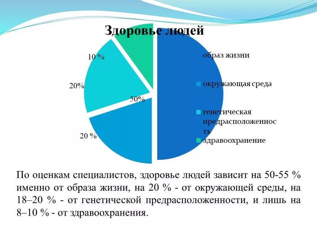 Здоровье зависит от образа жизни. Диаграмма здоровья человека. Факторы влияющие на Продолжительность жизни человека. Диаграммы по здоровому образу жизни. Активная продолжительность жизни