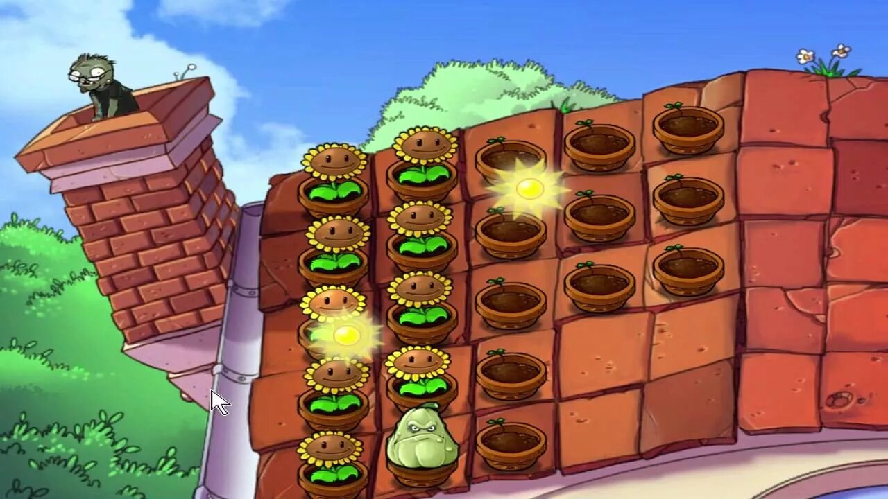 Зомби против xbox 360. Вечеринка Plants vs Zombies. Пого зомби против растений. PVZ Pogo Party. Зомби против растений тротуарная плитка.