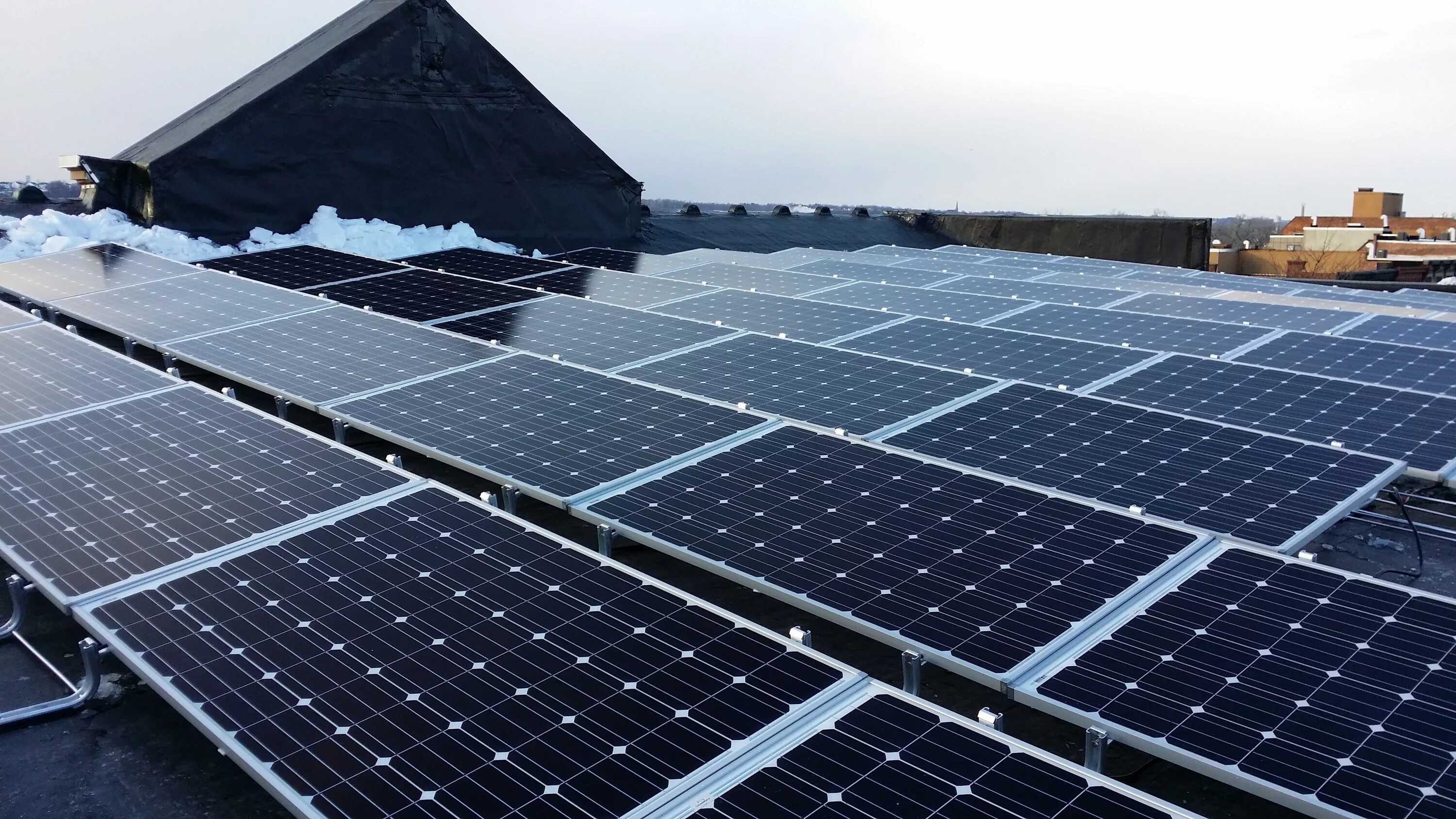 Using solar panel