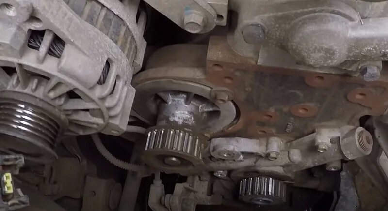 Замена ремня ГРМ Chevrolet Lanos 1.5l 8V