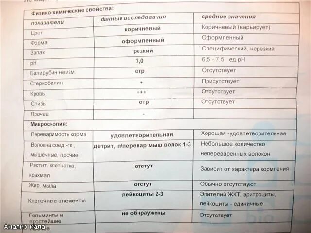 Нормы копрограммы кала. Копрограмма в норме в Кале стеркобилина. Анализ показатели кала норма. Микроскопическое исследование кала норма у ребенка.