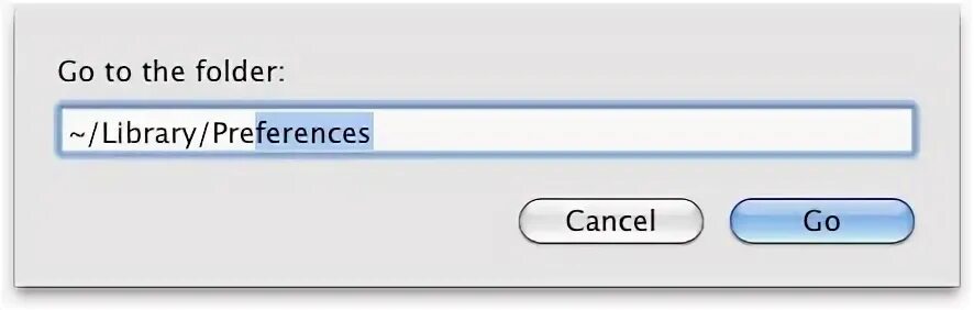 Go to folder
