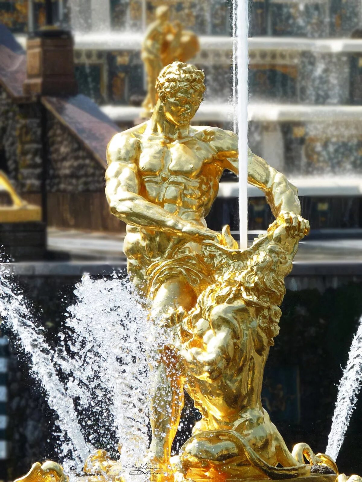 Фонтан самсон раздирающий пасть льва в петергофе. Козловский статуя самсон в петергофе. Козловский. М. Статуя самсона в петергофе.