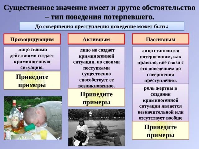 Значение жертва кратко. Примеры поведения жертвы. виды поведения потерпевших. значение личности и поведения потерпевшего.