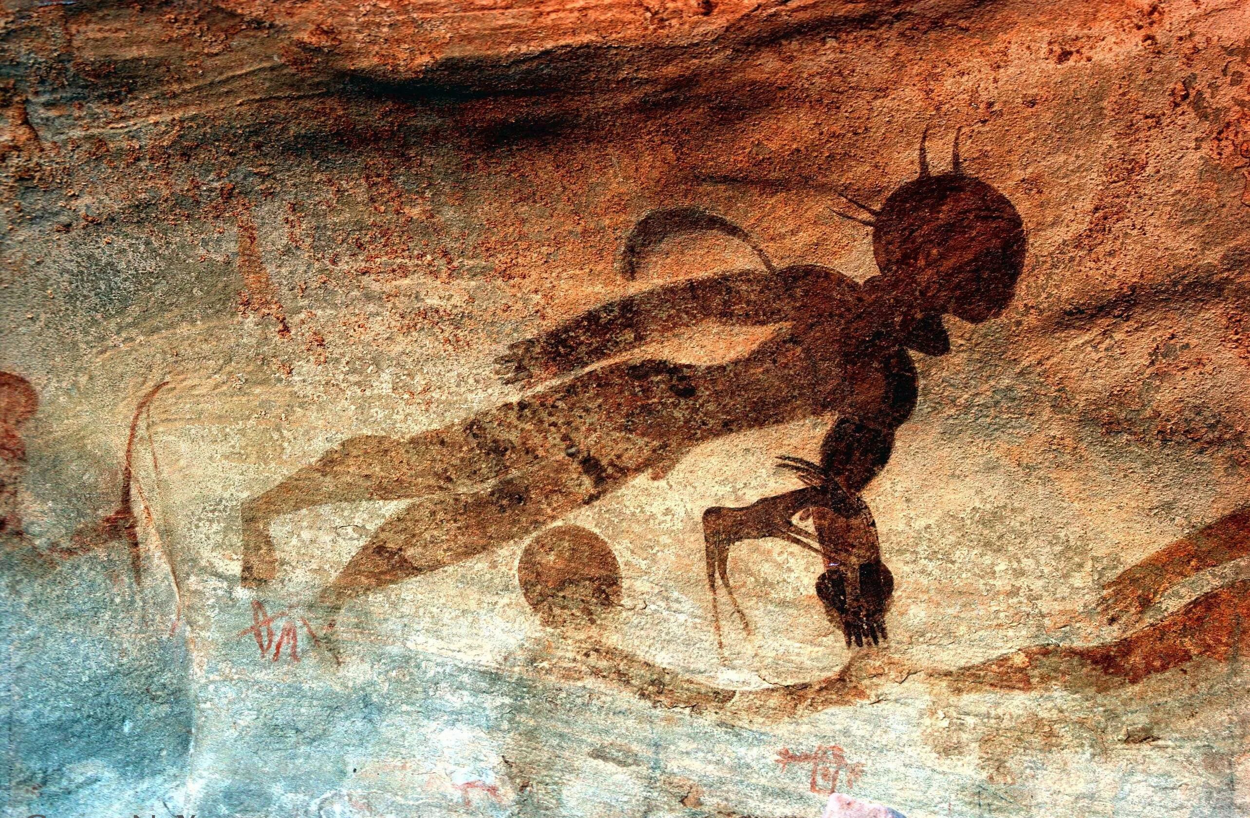 Наскальная живопись бушменов неолит. Росписи. Наскальная живопись тассилин аджер. Ущелье валлторта испания. Самое древнее искусство.