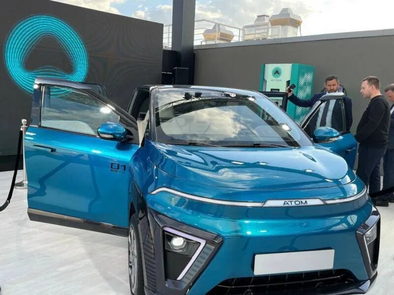 Смартфон на колесах: почему "Атом" называют автомобилем-гаджетом - Россия 24 - с