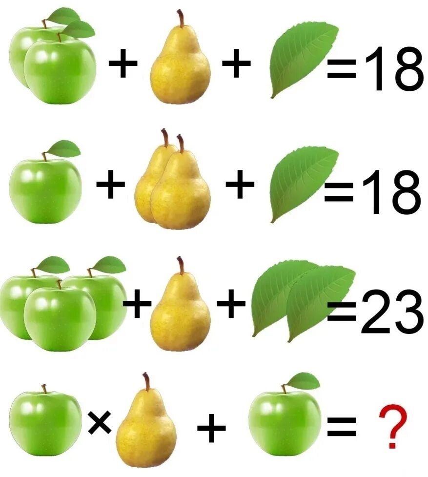 Математические задачи с фруктами. Задание на логику фрукты. Задачи с фруктами на логику. Задача про яблоки. Посчитай 3 плюс