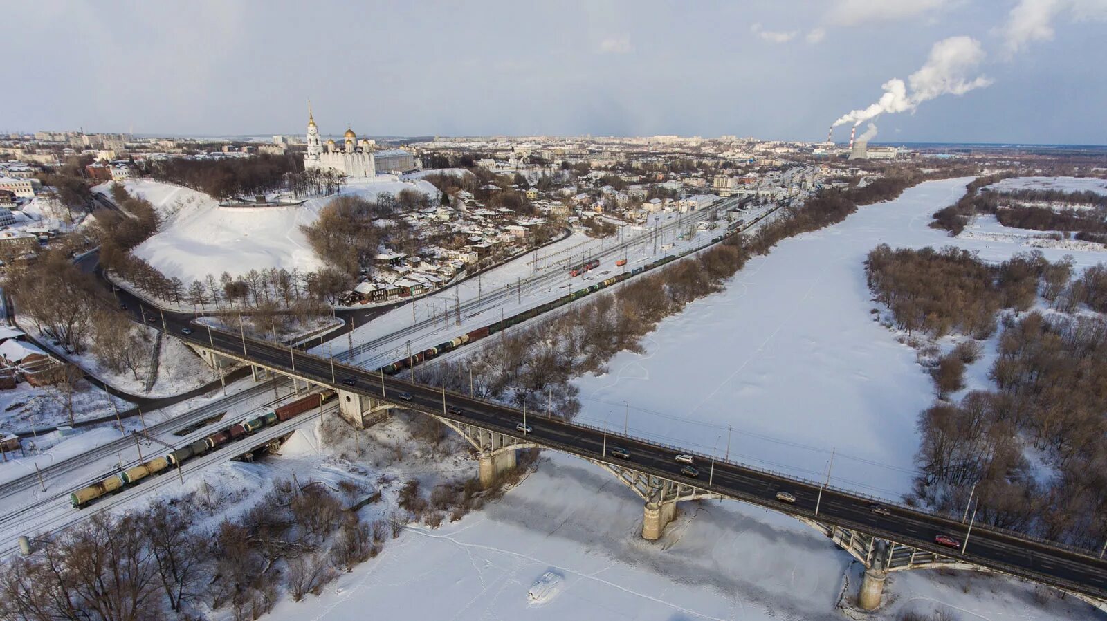 Мосты через Клязьму во Владимирской области. Второй мост через Клязьму во Владимире.