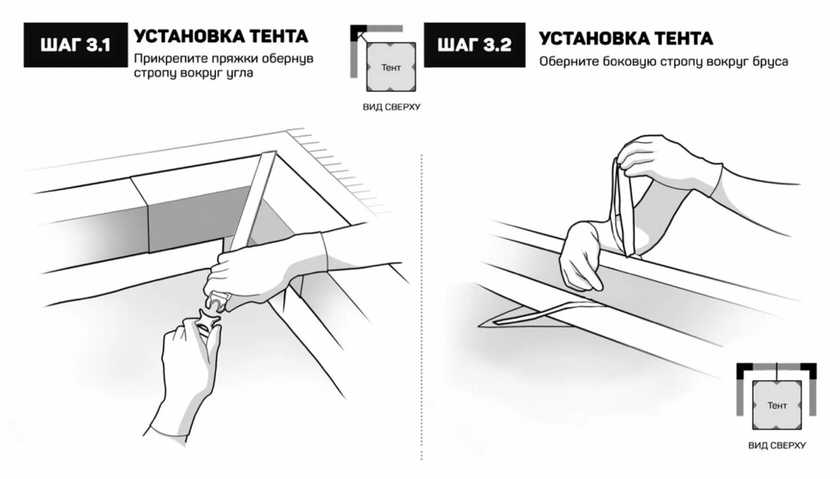 Угол привязки. Инструкция по применению тентов. Как привязать угол тента. Заворачивает за угол. Как правильно завернуть угол баннера.