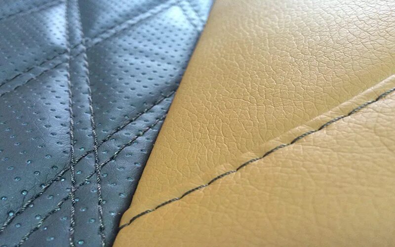 автоткань потолочная tpo-1538-ns. шитье экокожи. пошив чехлов на автомобиль. перетяжка автомобильных сидений. кожа с прострочкой ромб.