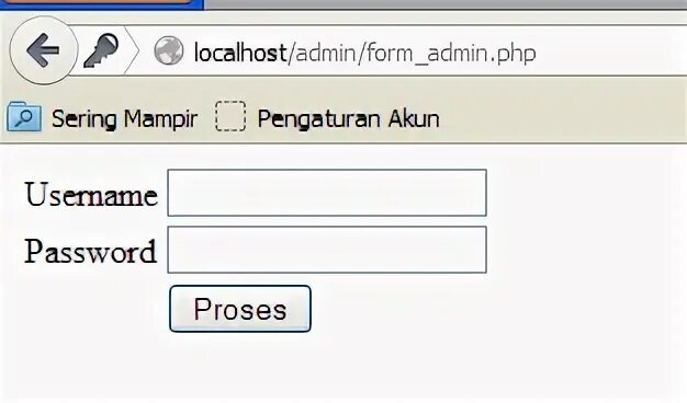 Localhost administrator. Localhost administrator