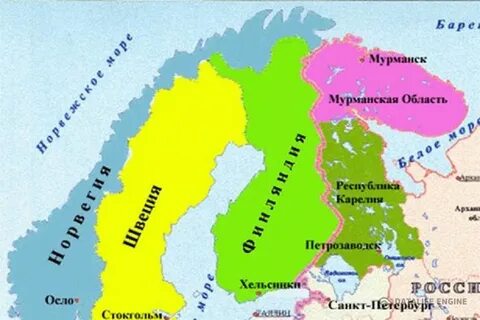 Северная страна на д