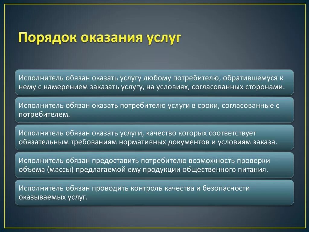 Информация об исполнителе услуг. Порядок оказания услуг. Порядок оказания услуг общественного питания. Правила оказания услуг. Порядок предоставления услуг.