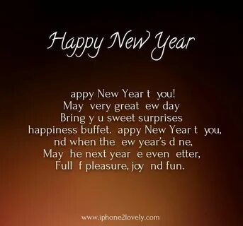 New year bring you