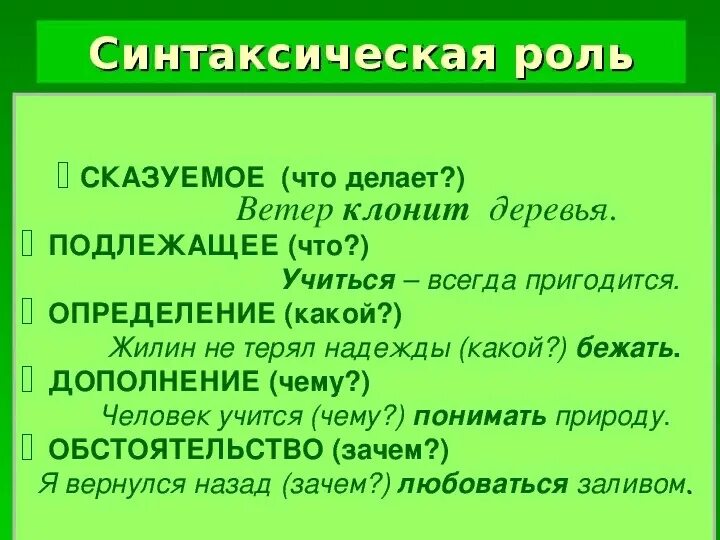 Синт роль. Синтаксическая роль глагола в русском языке. Синтаксическая роль глагола в предложении. Синтаксическая особенность глаголов. Синтаксическая роль гл.