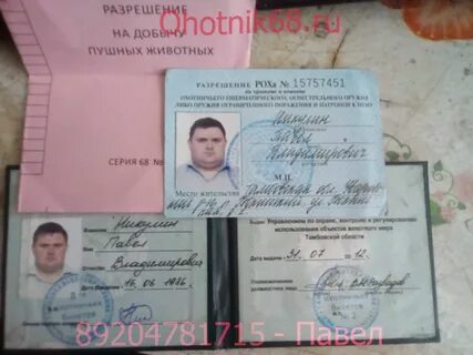 Разрешение на животных