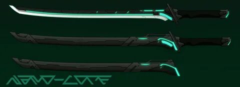 Sci fi katana