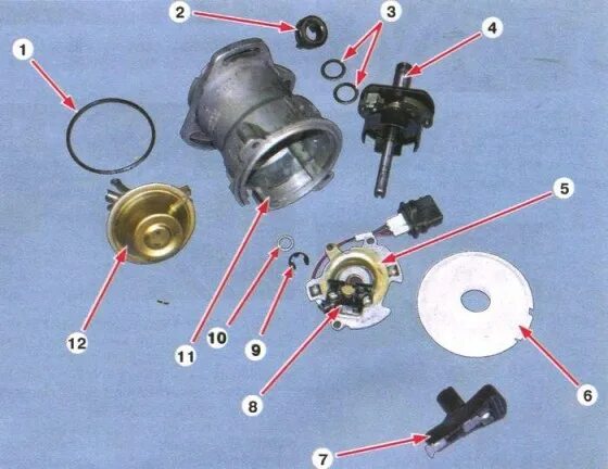 Датчик распределитель ВАЗ 2108. Датчик распределитель зажигания ВАЗ 2109. Ремкомплект бесконтактного трамблера ВАЗ 2108. Трамблёр ВАЗ 2108 карбюратор в разборе. Датчик холла 2109 карбюратор