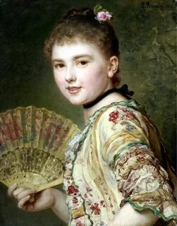 Молодая барышня