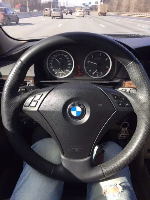 Как снять руль бмв 5 #13. Дооснащение: мультируль от BMW Е38. BMW 5 series Touring (E34), 2 л, 1994