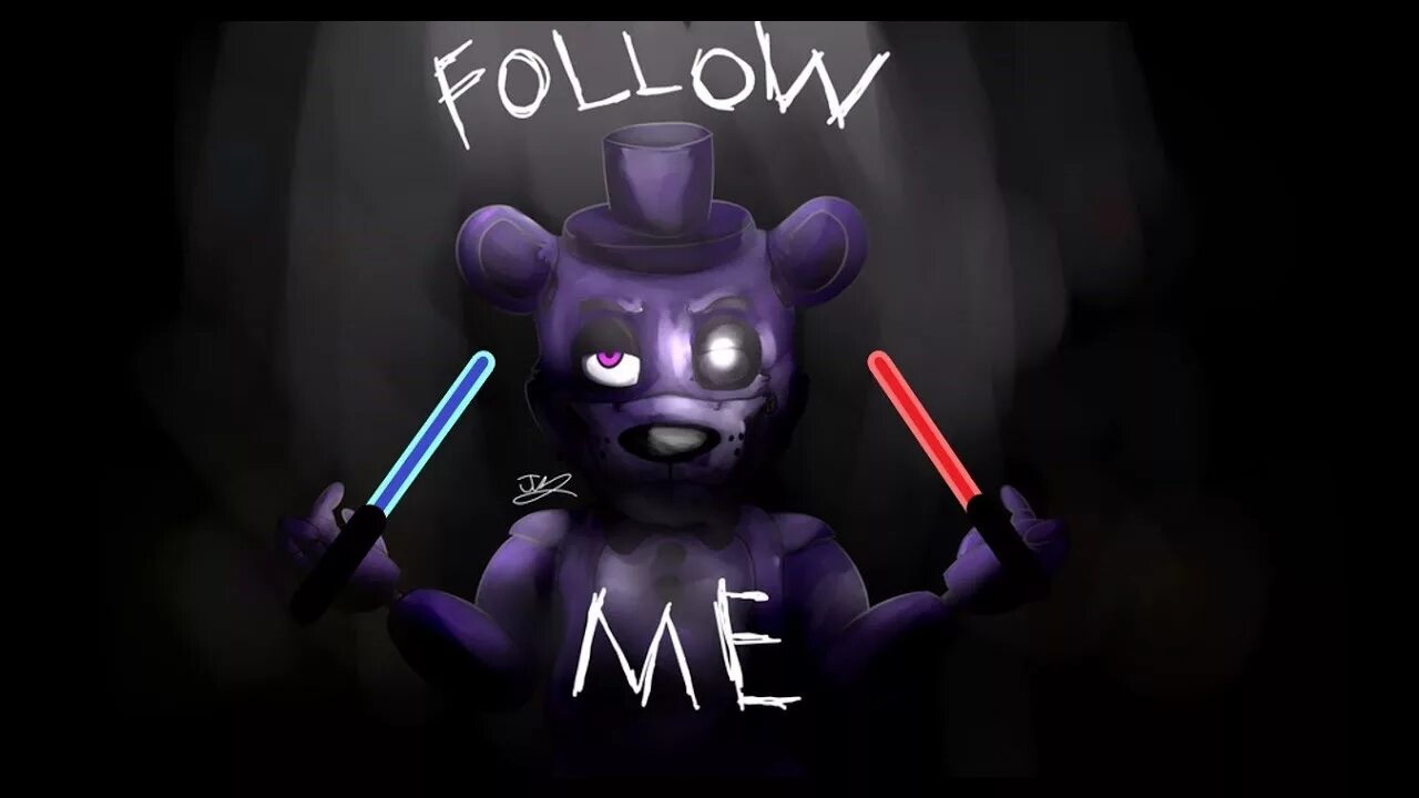 Tryhardninja follow me. Follow me fnaf. фоллоу ми фнаф. by me из фнаф. follow me fnaf vr.