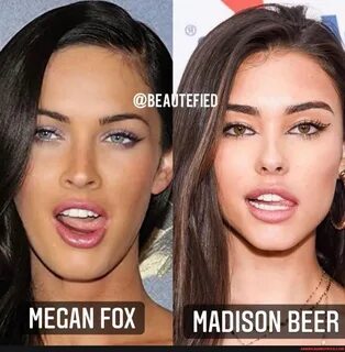 @beautefied megan fox madison beer.