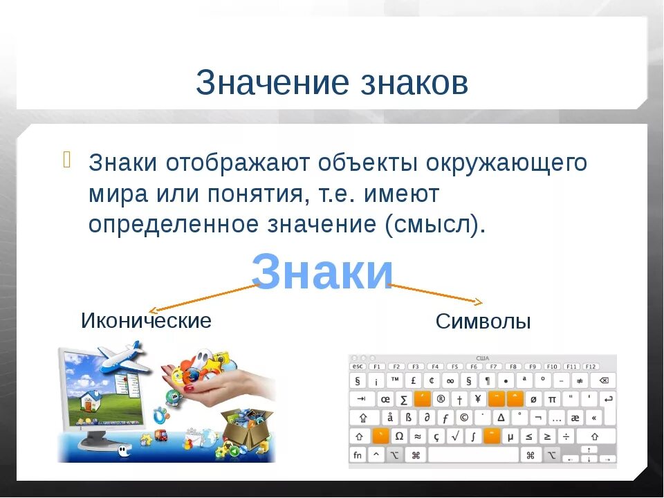 Основные слова символы. Знаки в информатике. Симвыаолыл в иныорматике. То в информатике знак. Символ это в информатике кратко.