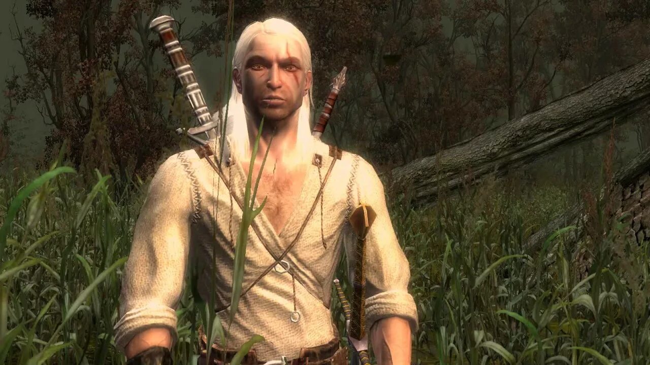 Ведьмак 1 часть игра. Весемир ведьмак. Ведьмак 1. Ведьмак 1 дедушка. Ведьмак 1 дедушка.