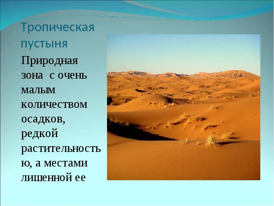 Пустыни и полупустыни климат. Природные зоны пустыни в России пустыни и полупустыни России. Тропические пустыни и полупустыни 7 класс. Тропические пустыни Африки климат таблица. Климатические особенности природной зоны пустыни