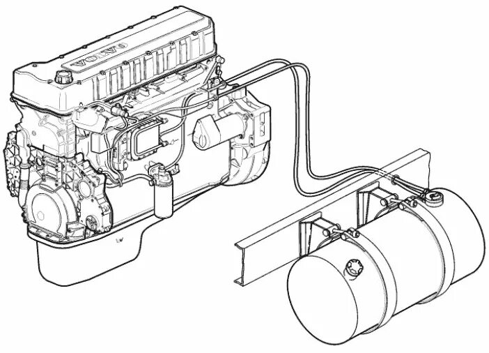 Топливная система Вольво fh12 d12d. Топливная система Вольво ФШ 12. Топливная система д 12 Вольво. Топливная система Вольво ФШ 12 двигатель д12а.