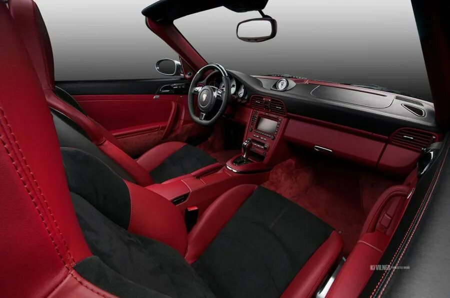 Красный салон тюнинг Mercedes-Benz G63 RED / TopCar design