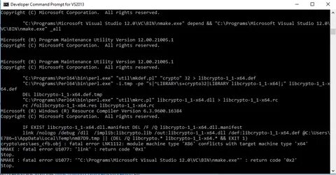 Openssl error