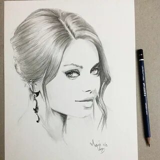 Милы рисунок карандашом