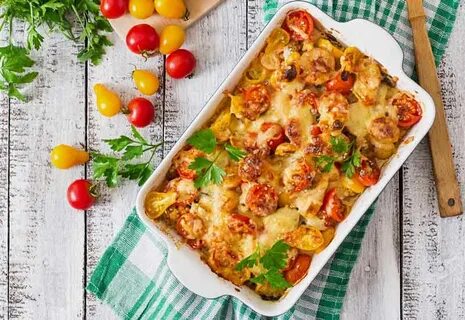 Запеканка с картошкой и овощами
