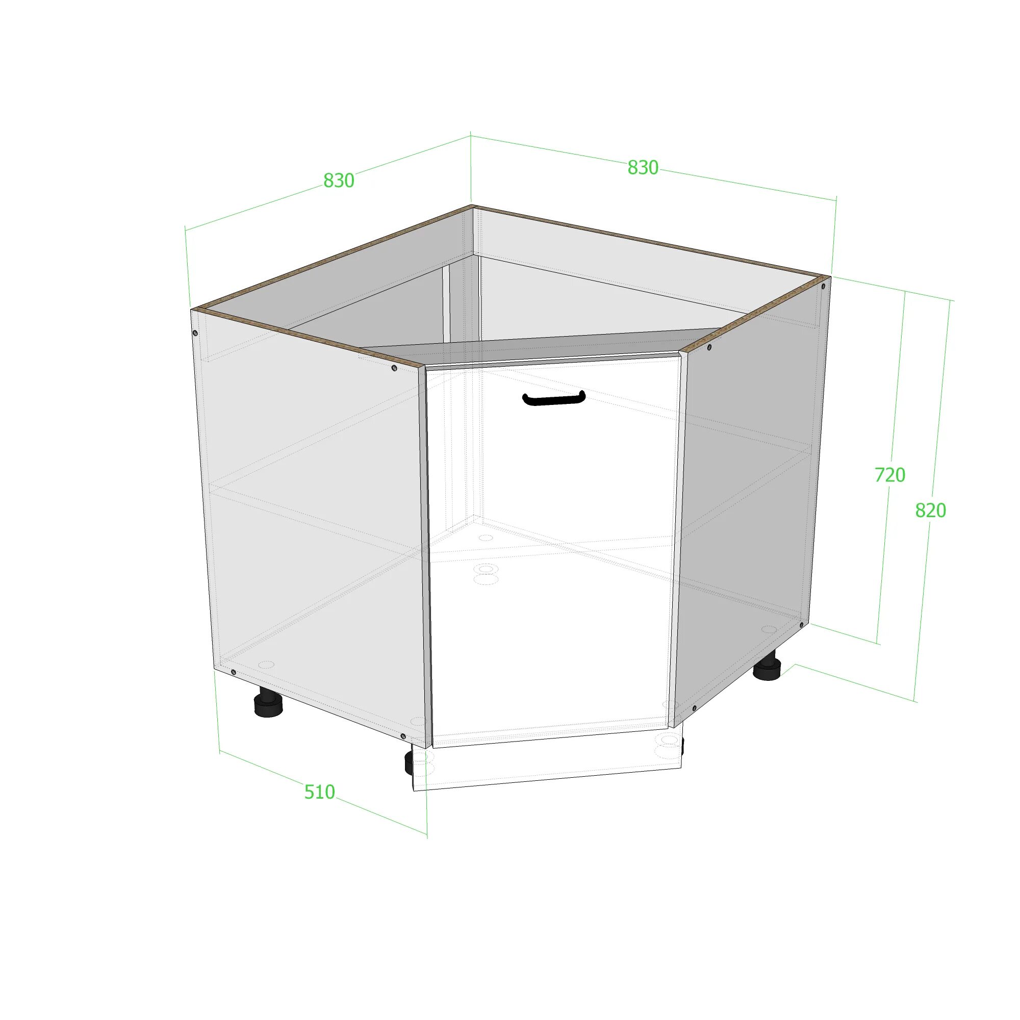Угловая тумба кухни размеры. Угловая кухонная тумба. Шкаф Нижний угловой. Угловой Нижний кухонный шкаф. Тумба нижняя угловая кухонная.