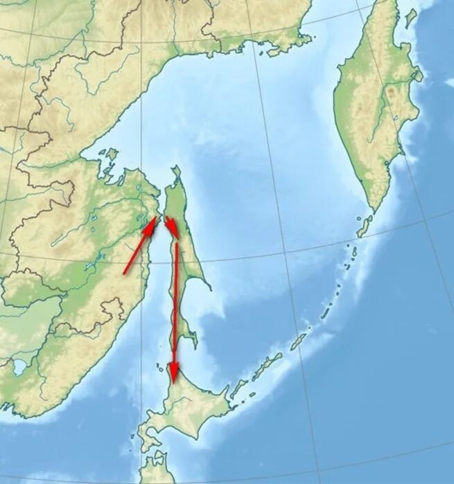 Самое короткое расстояние между сахалином и материком. Пролив Сахалин Хоккайдо. Мост Сахалин Хоккайдо. Мост Сахалин Япония. Остров Хоккайдо и Сахалин на карте.