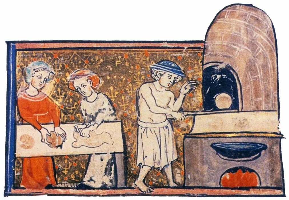 Хлеб в древности. Франция средневековье кухня бедняков. Хлеб в средневековье. Пекарь средневековья. Средневековые ремесленники.
