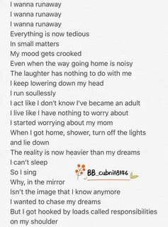 Runaway песня перевод