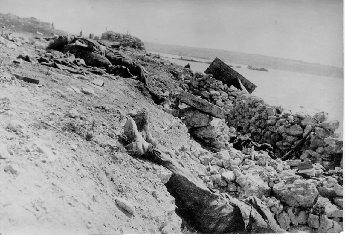 Освобождение Севастополя 1944. Убитые немцы в Севастополе 1944.