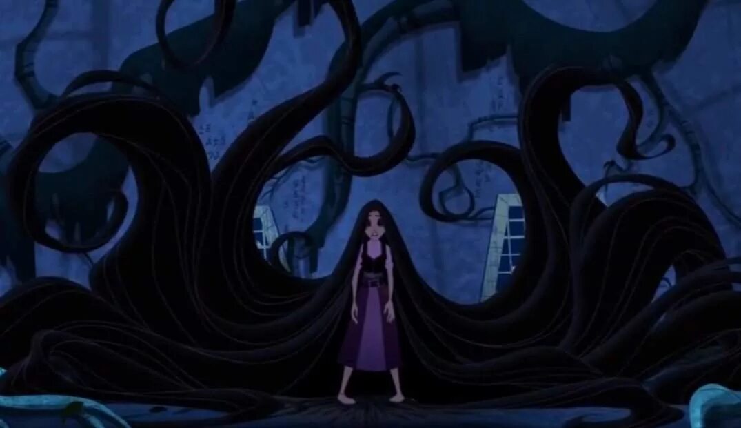 тёмная рапунцель. рапунцель с черными волосами. темная рапунцель. рапунцель тёмное заклинание. Sun incantation рапунцель.