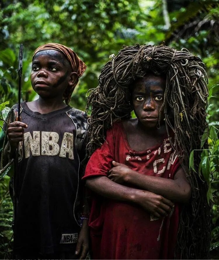 Племя пигмеев. Пигмеи Конго.