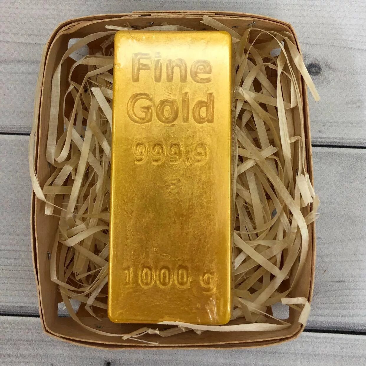 Gold soap