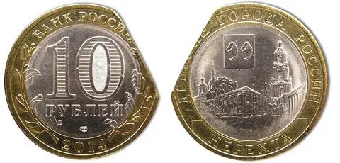 Монета край